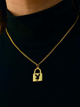 Load image into Gallery viewer, Gold Plated Bunny Necklace
